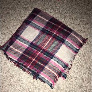 Plaid Blanket Scarf!